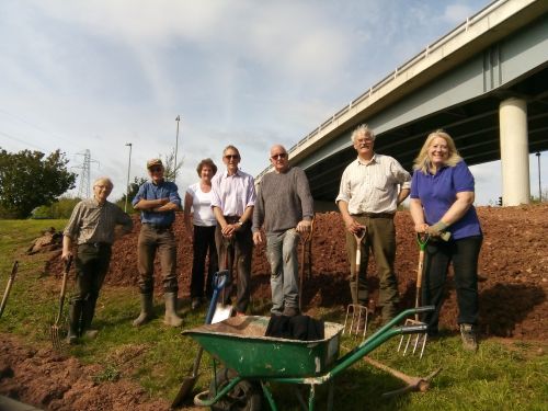 First Phase of Planting Complete at Penn Inn